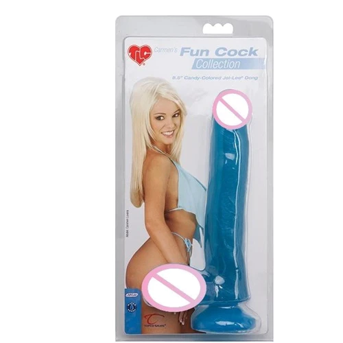 Фаллоимитатор Topco Sales Carmen’s Fun Cock 8.5” Jel-Lee: Назначение Анальные