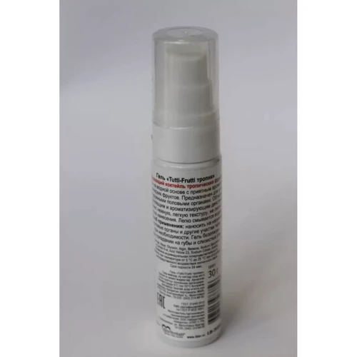 Оральный лубрикант Tutti-frutti тропик, 30 ml: Тип Оральные