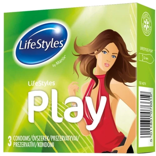 LifeStyles латексні презервативи PLAY 3шт