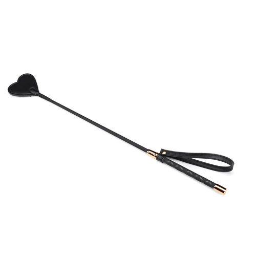 Шлепалка Liebe Seele Black Organosilicon Riding Crop