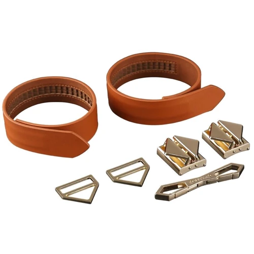 Набір для зв'язування LOCKINK Hogtie Set - Brown: Для кого Для пары