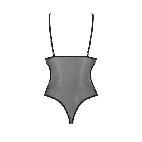 Боди с ажурным лифом Christa Body black L/XL — Passion: Для кого Для женщин