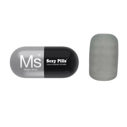 Мастурбатор пігулка Love To Love SEXY PILLS MAGIC SILVER: Призначення  кишеньковий