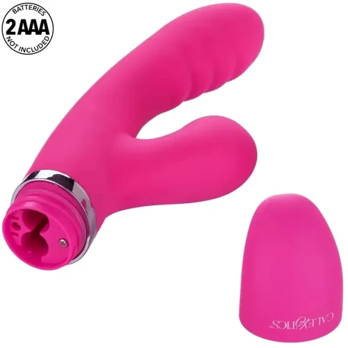 Вибратор-кролик California Exotic Novelties Foreplay Frenzy Pucker (розовый) фото 7
