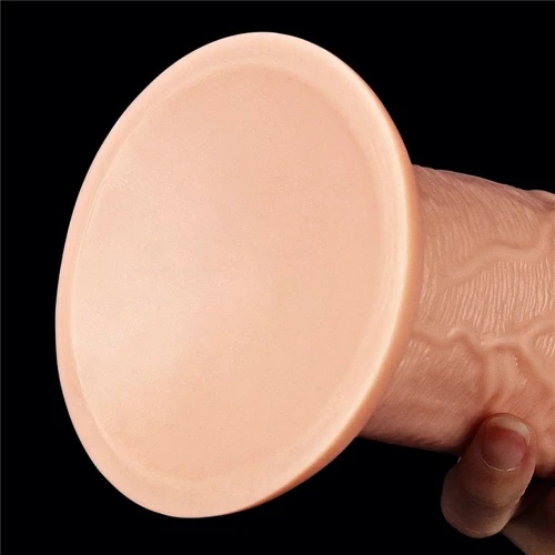 Фаллоимитатор LoveToy Realistic Long Dildo Flesh 11": Мошонка Нет