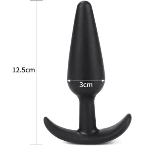 Анальна пробка LoveToy Lure Me Butt Plug Slim L Black: Для кого Унисекс