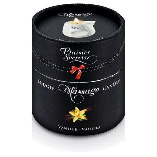 Массажная свеча Plaisirs Secrets Vanilla (80 мл)