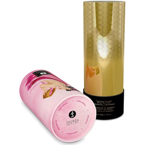 Соль для ванны Shunga Oriental Crystals Bath Salts – Aphrodisia (500 г), соль Мертвого моря: Назначение Для тела