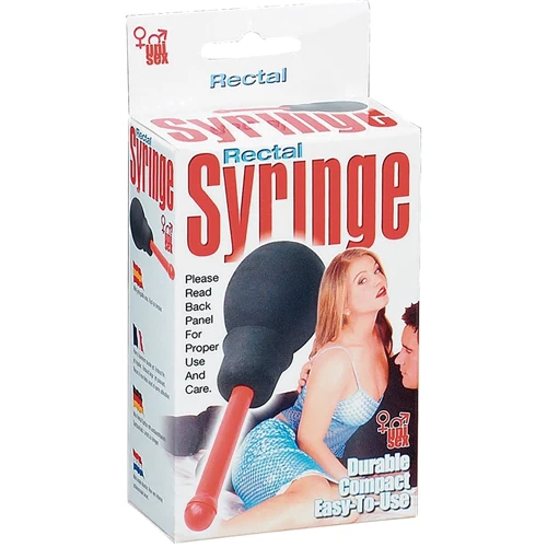 Анальний душ із 2 насадками Seven Creations Rectal Syringe: Для кого Унисекс