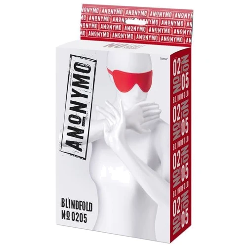 Маска Toyfa Anonymo Mask № 0205 PU leather Red: Колір красный