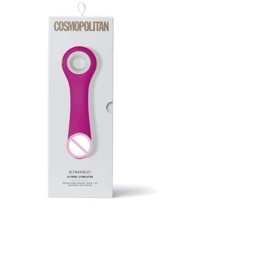 Потужний універсальний вібратор Cosmopolitan Ultraviolet Clitoral Stimulator: Довжина, см 19.3
