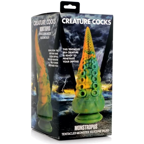 Фантазійний фалоімітатор щупальця Восьминога Creature Cocks Monstropus Tentacled Silicone Dildo фото 8