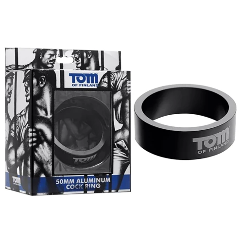 Tom of Finland 50mm Aluminum Cock Ring - ерекційне кільце: Виробник Tom Of Finland