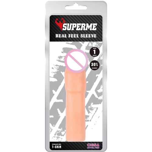 Насадка на член CHISA SuperMe Real Feel Sleeve: Для кого Для мужчин