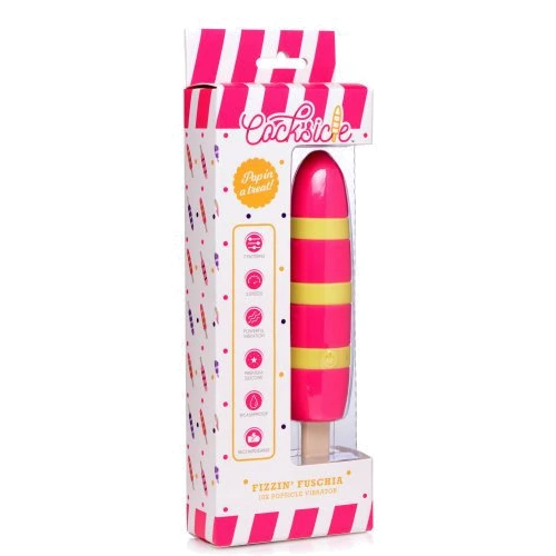 Вібратор фруктове морозиво Xr Brands 10X - Fizzin 'Fuschia: Для кого Для жінок