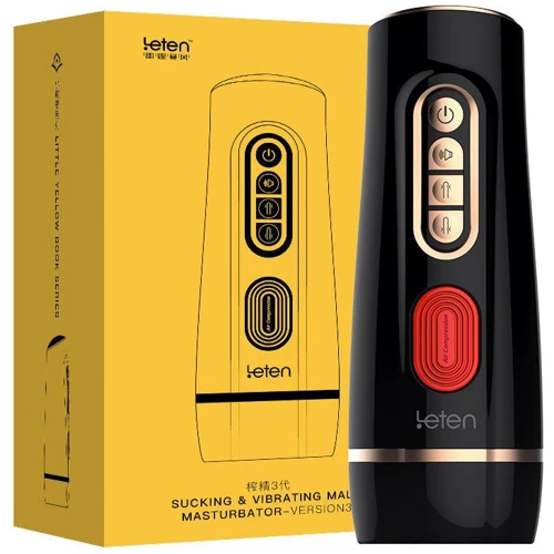 Мастурбатор Leten Masturbator v3 з вібрацією і голосовим супроводом: Для кого Для чоловіків