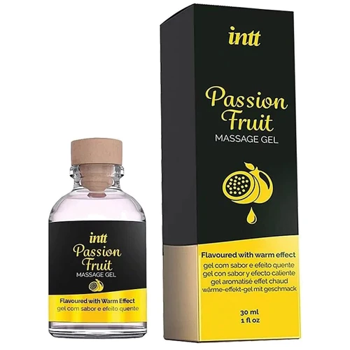 Масажний гель для інтимних зон Intt - Passion Fruit Warming Massage Gel, 30 мл.