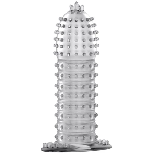 Насадка на член LYBAILE Silikon Penis Sleeve Clear, 13.5 см: Назначение Для утолщения