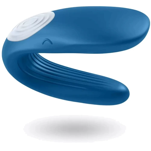 Вибромассажер для пар Satisfyer - Partner Whale Blue: Назначение Клиторальные