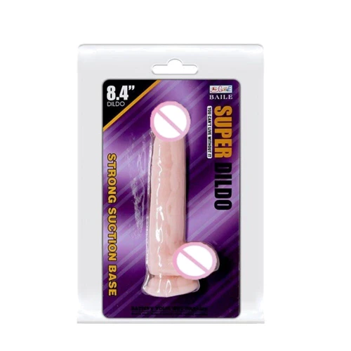 Фаллоимитатор SUPER DILDO 8.4, BW-008092N: Наличие вибрации Нет