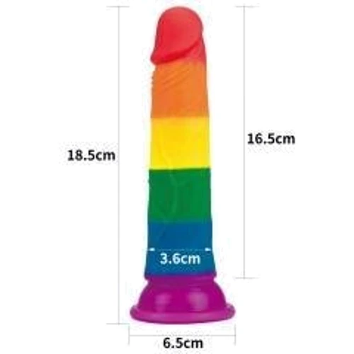 Фаллоимитатор LoveToy Prider Dildo 7": Назначение Вагинальные