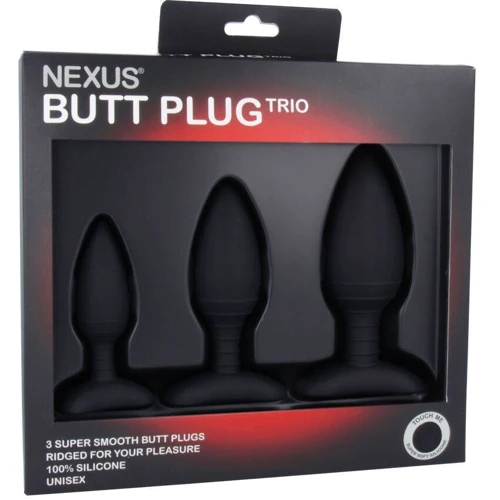 Набор анальных пробок Nexus Butt Plug Trio: Для кого Унисекс