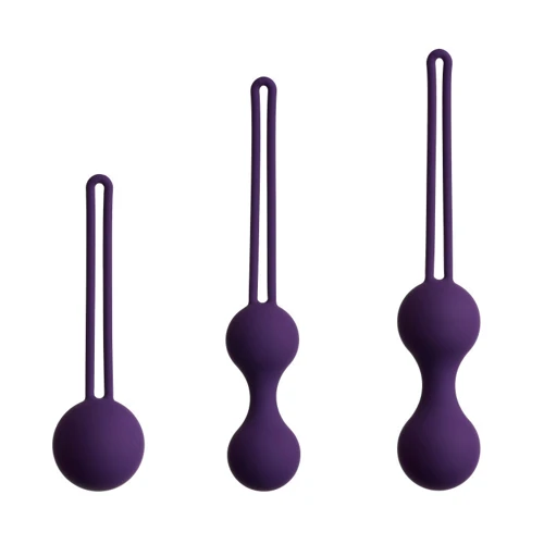 Вагінальні кульки Кегеля So Divine Sensual Kegel Balls у наборі 36 г, 62 г, 96 г