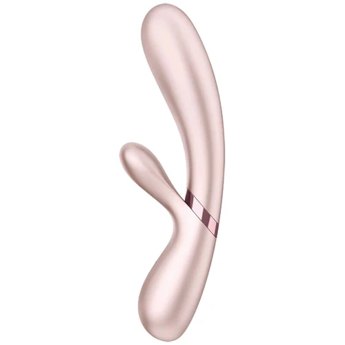 Смарт вібратор-кролик із підігрівом Satisfyer Hot Lover Nude