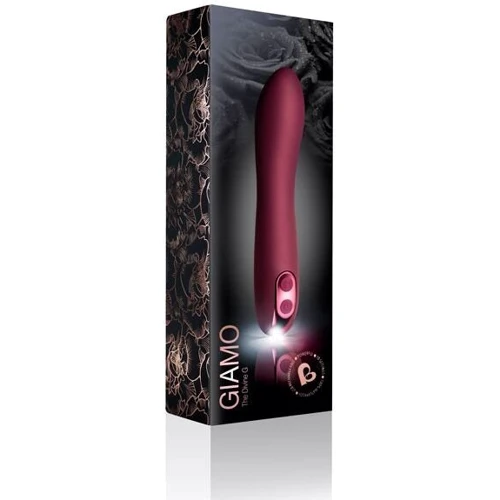 Вибратор для точки G Rocks Off Giamo Burgundy: Для кого Для женщин