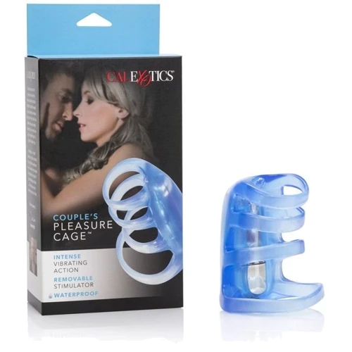 Вибронасадка Couples Pleasure Cage: Наличие вибрации Есть
