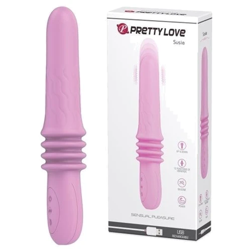 Вибратор LYBAILE Pretty Love Susie Pink: Длина, см 25.2
