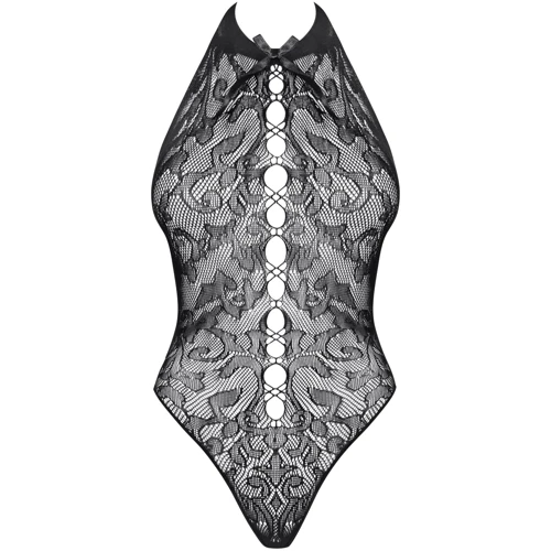 Ажурное боди с открытой спиной Obsessive B119 black S/M/L: Вид Боди