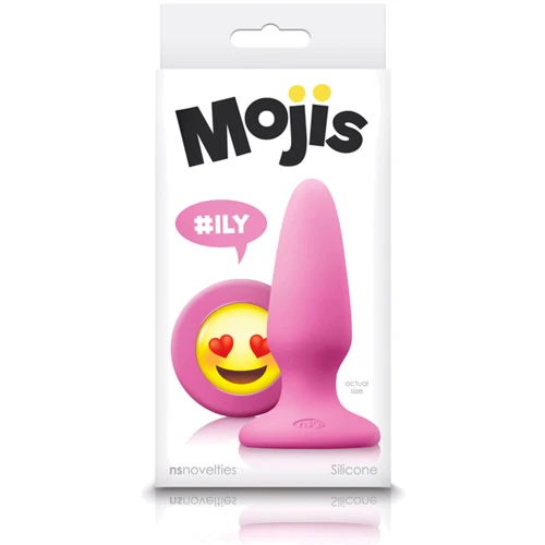 NS Novelties Mojis Plug #ILY Medium - средняя анальная пробка эмоджи, 8x3.7 см: Для кого Унисекс