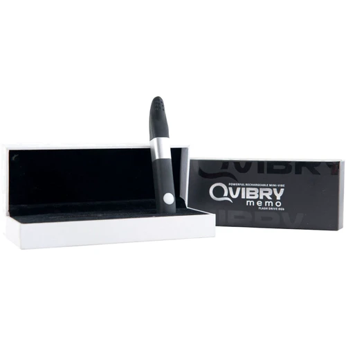 Миниатюрный вибратор флешка на 8 Гб Qvibry Mini Vibe Black, 12х1,5 см: Для кого Для женщин