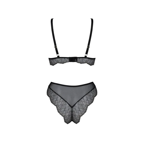 Комплект Passion AMBERLY SET black L/XL: Для кого Для женщин