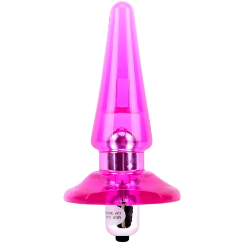 Анальная пробка с вибрацией Chisa Hi Basic Nicole's Vibra Plug 4.5" Pink