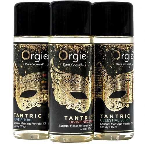 Набор масел для тантрического массажа Orgie – Tantric Mini Size Collection (3х30 мл), увлажнение фото 5