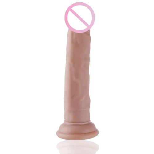 Реалистичный фаллоимитатор для секс-машин Hismith 7.5″ Flexible Silicone Dildo