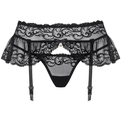 Пояс зі стрінгами Obsessive 830-GAR-1, L / XL фото 2