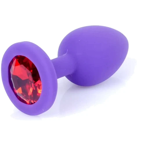 Анальная пробка Boss Series - Jewellery Purple Silicon PLUG Small Red (BS6400082): Для кого Унисекс