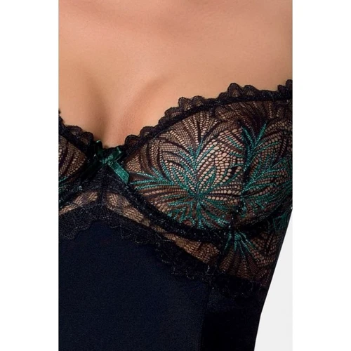 Эротический пеньюар Passion FLORIS CHEMISE black XXL/XXXL: Для кого Для полных