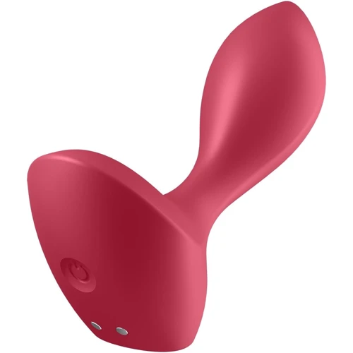 Анальная вибропробка Satisfyer Backdoor Lover Red: Наличие вибрации Есть