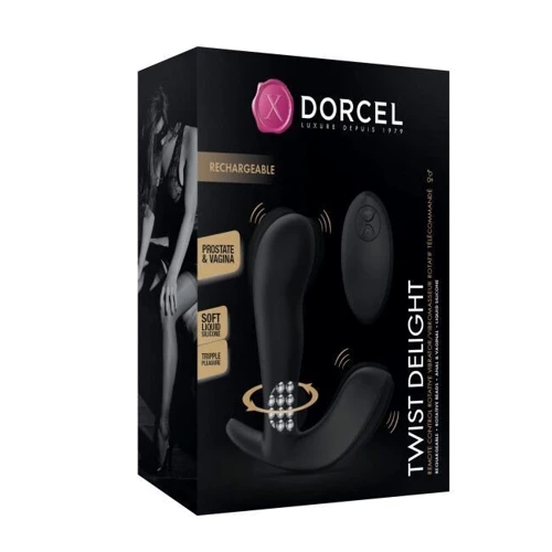Универсальный вибратор с жемчужным массажем Dorcel TWIST DELIGHT фото 11