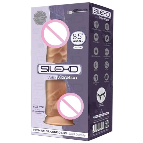 Фаллоимитатор с вибрацией SilexD Norman Vibro Flesh (MODEL 1 size 8,5in): Назначение Вагинальные