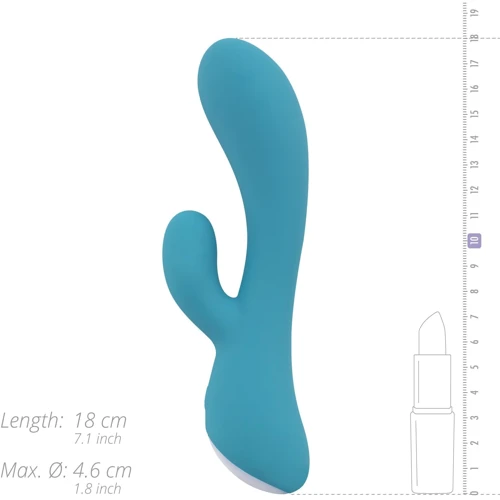 Вібратор-кролик Cala Azul - Martina I Rabbit Vibrator: Тип і форма Кролик