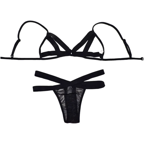 Эротический комплект NDS 0122 Black M/L (23422): Материал Полиамид