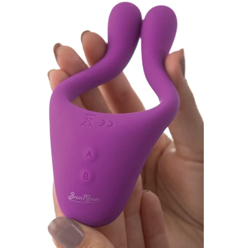 Вібратор StRubber BeauMents Doppio: Тип і форма Вібромасажер