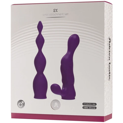 Насадки для Adrien Lastic AD-2X - Anal set: Для кого Для пары