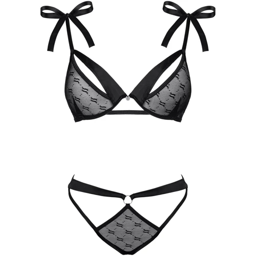 Комплект белья Obsessive Obsessivia black S/M: Вид Комплекты