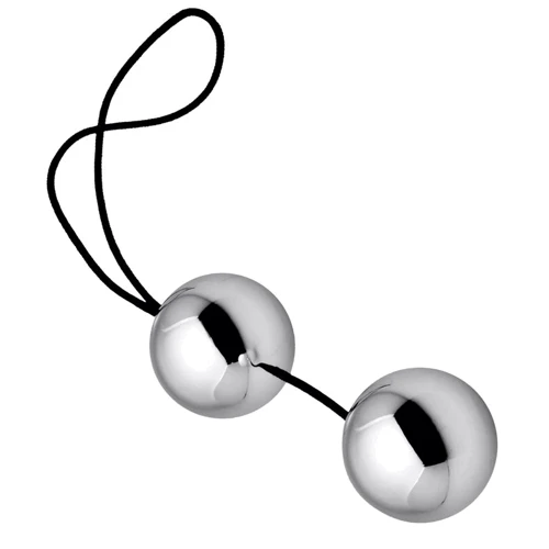 Вагинальные шарики Trinity Vibes Sterling Grey Benwa Balls (серебристый)